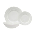 MW White Basics European Rim Dinner Set 12pc Gift Boxed
