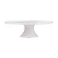 MW White Basics Diamonds Footed Cake Stand 30cm Gift Boxed