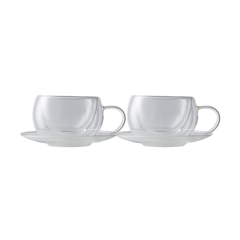 MW Blend Double Wall Cup&Scr 270ML Set of 2 Gift Boxed