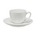 MW White Basics Coupe Demi Cup & Saucer 90ML