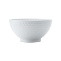 MW White Basics Diamonds Rice Bowl 10x5.5cm