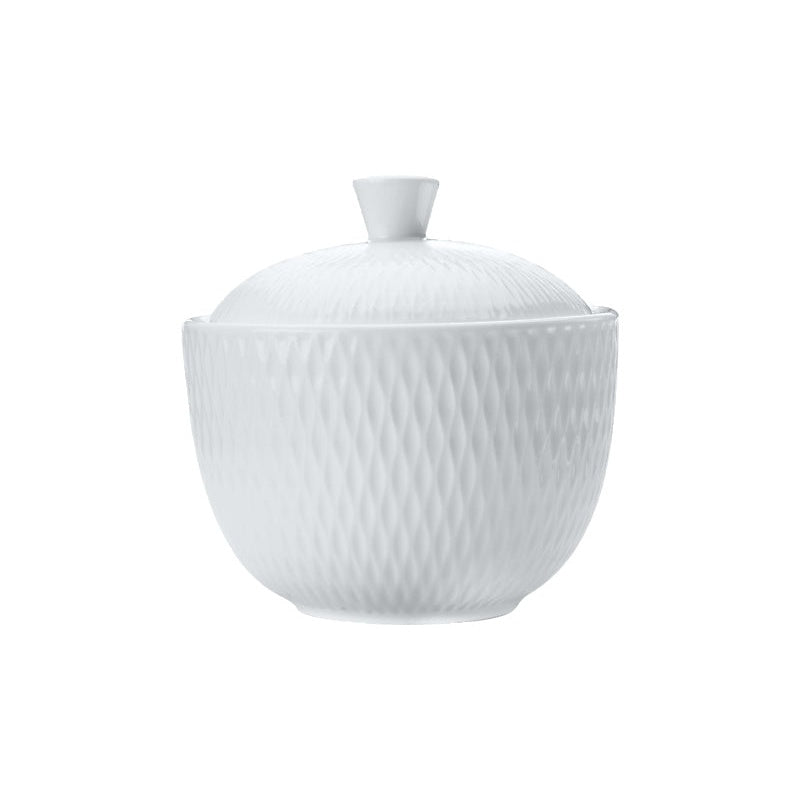MW White Basics Diamonds Sugar Bowl Gift Boxed
