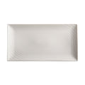 MW White Basics Diamonds Rectangular Platter 35x19cm Gift Boxed