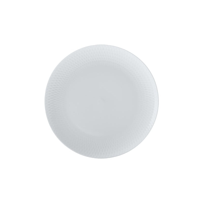 MW White Basics Diamonds Coupe Side Plate 18cm