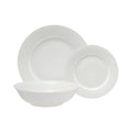 MW White Basics European Rim Dinner Set 18pc Gift Boxed
