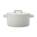 MW Epicurious Round Casserole 1.3L White Gift Boxed