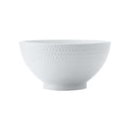 MW White Basics Diamonds Rice Bowl 12.5x6.5cm
