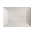 MW White Basics Diamonds Rectangular Platter 25x18cm Gift Boxed