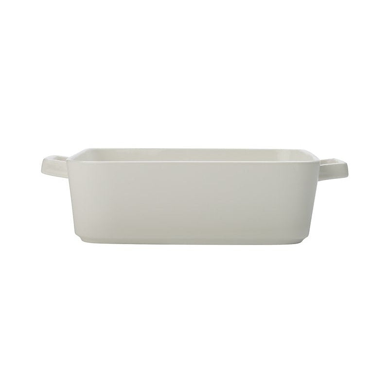 MW Epicurious Square Baker 24x8cm White Gift Boxed