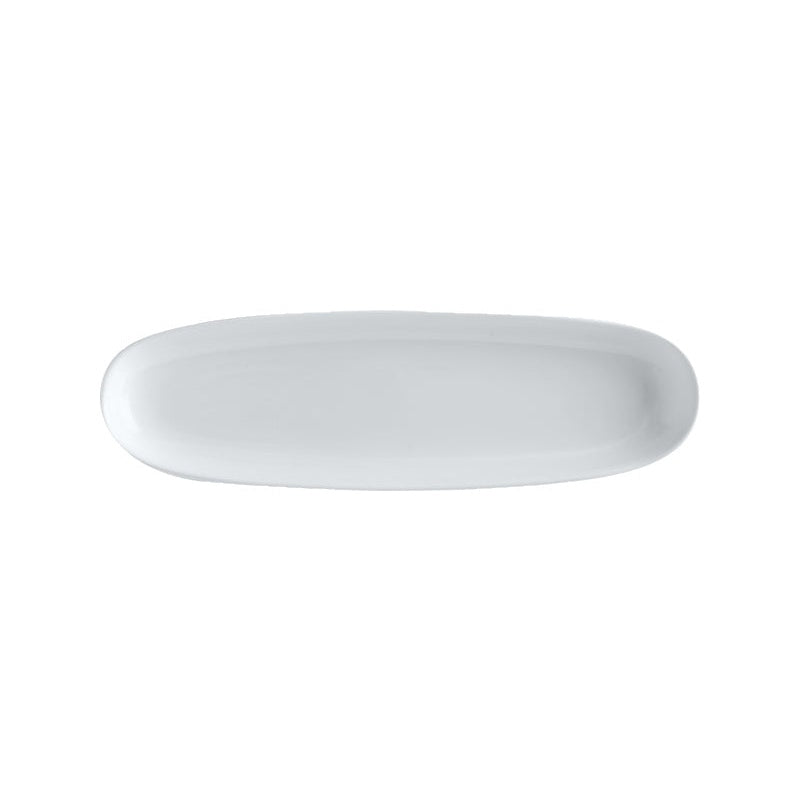 MW White Basics Oblong Platter 30x9cm