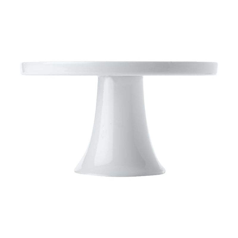 MW White Basics Footed Cake Stand 20cm Gift Boxed