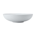 MW White Basics Diamonds Round Serving Bowl 28x7.5cm