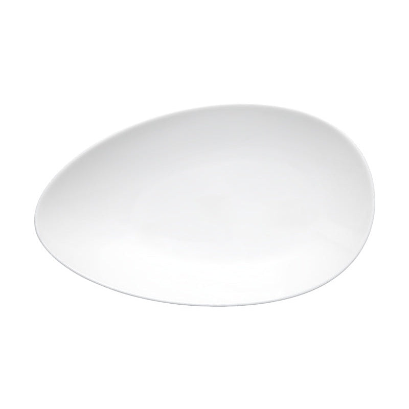 MW White Basics Oval Platter 30x18cm Gift Boxed
