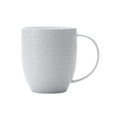 MW White Basics Diamonds Coupe Mug 420ML