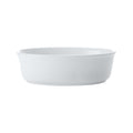 MW White Basics Pie Dish Oval 18cm