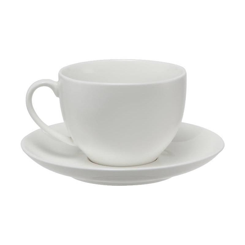 MW White Basics Cup & Saucer 260ML