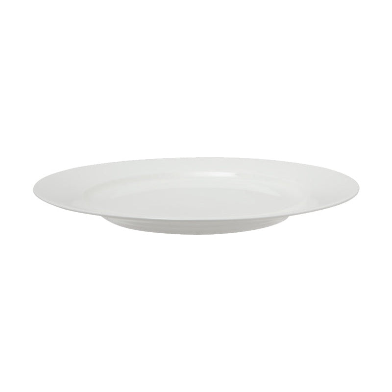 MW White Basics Rim Dinner Plate 27.5cm