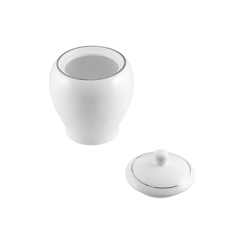 MW White Platinum Sugar Bowl Platinum