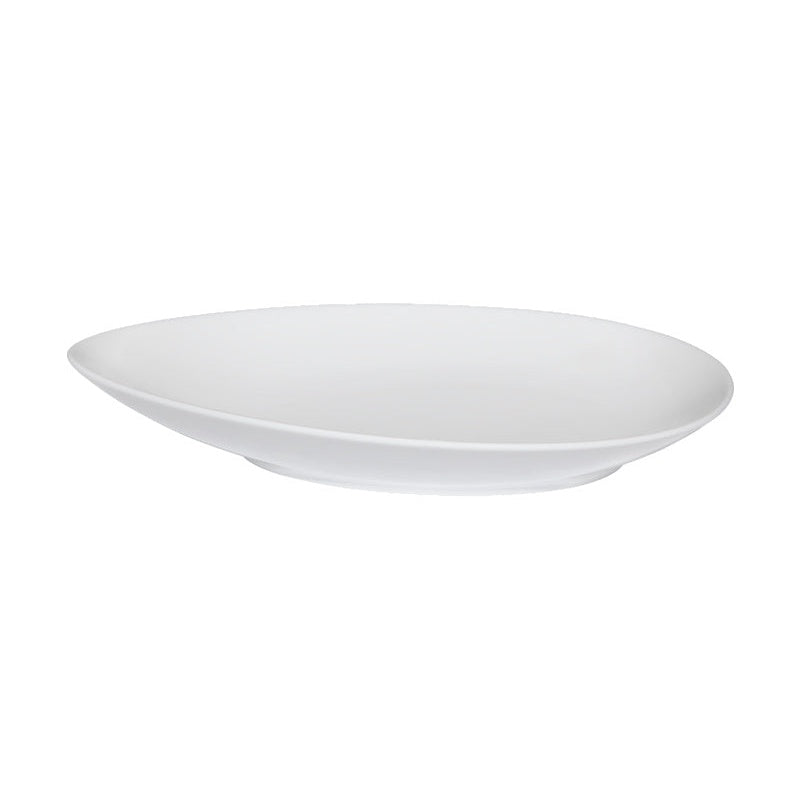 MW White Basics Oval Platter 30x18cm Gift Boxed