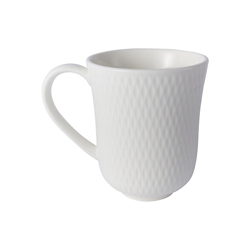 MW White Basics Diamonds Imperial Mug 390ML