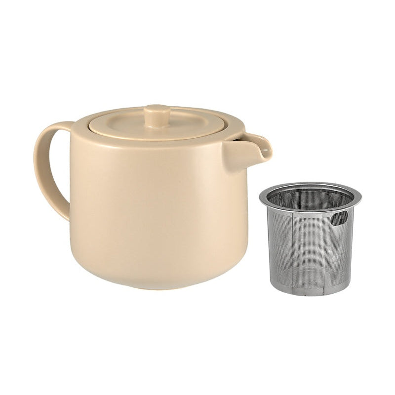 MW Cafe Life Teapot With Infuser 500ML Sand Gift Boxed