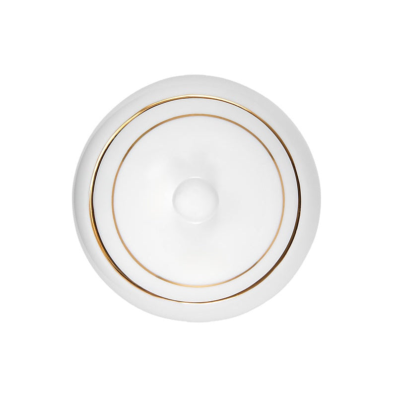 MW White Gold Sugar Bowl Gold