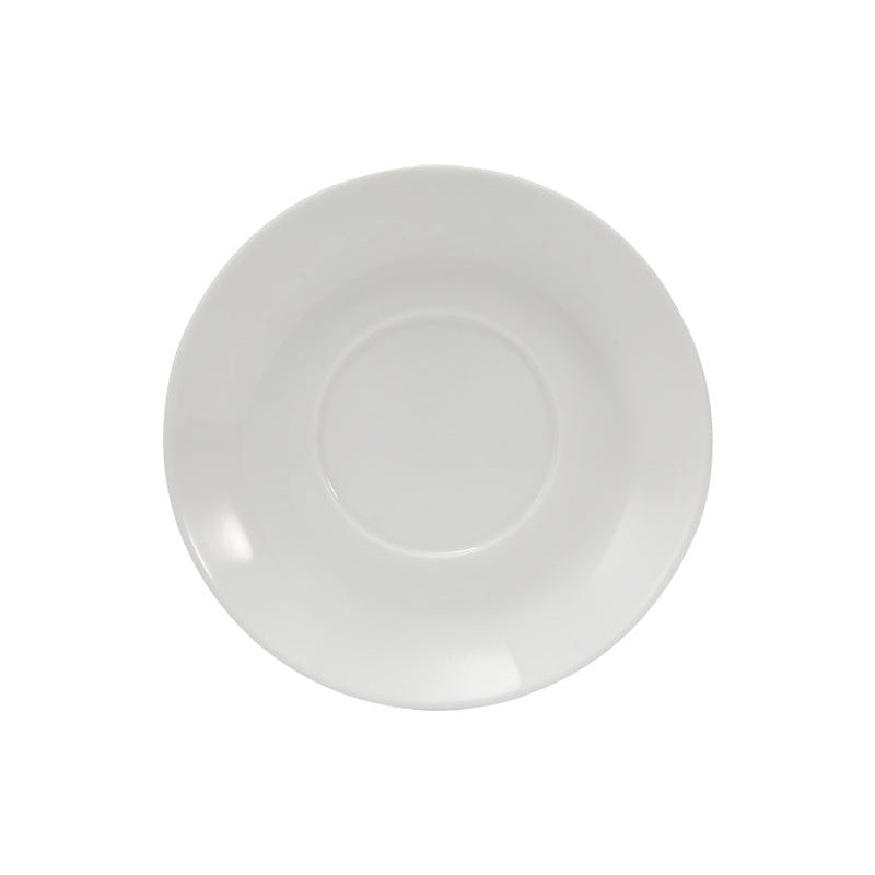 MW White Basics Straight Demi Cup & Saucer 100ML