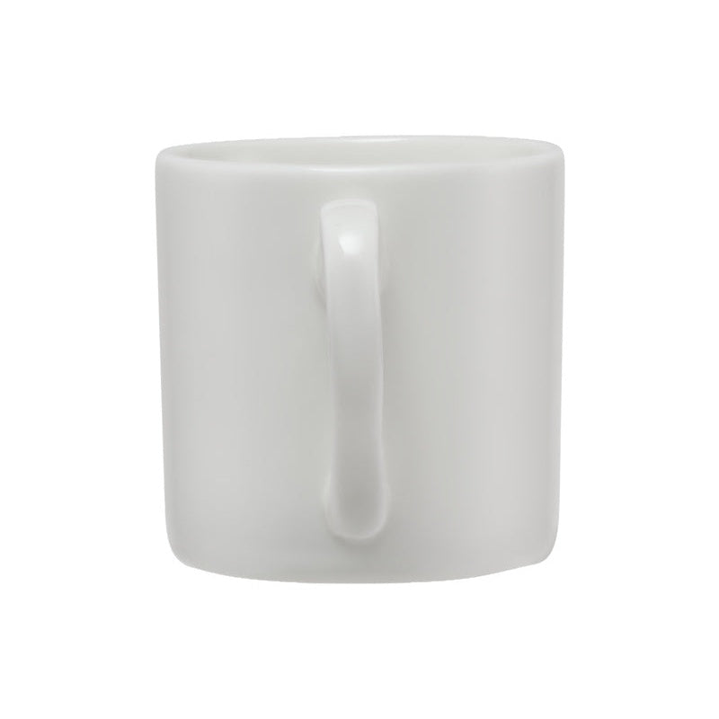 MW White Basics Straight Demi Cup & Saucer 100ML