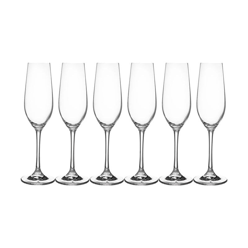 MW Manhattan Flute Glass 230ML Set of 6 Gift Boxed