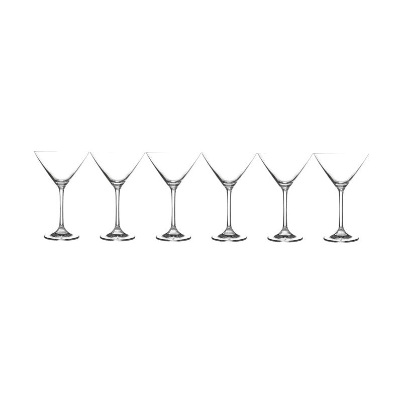 MW Manhattan Martini Glass 285ML Set of 6 Gift Boxed