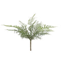 Artificial plant branch on a white background