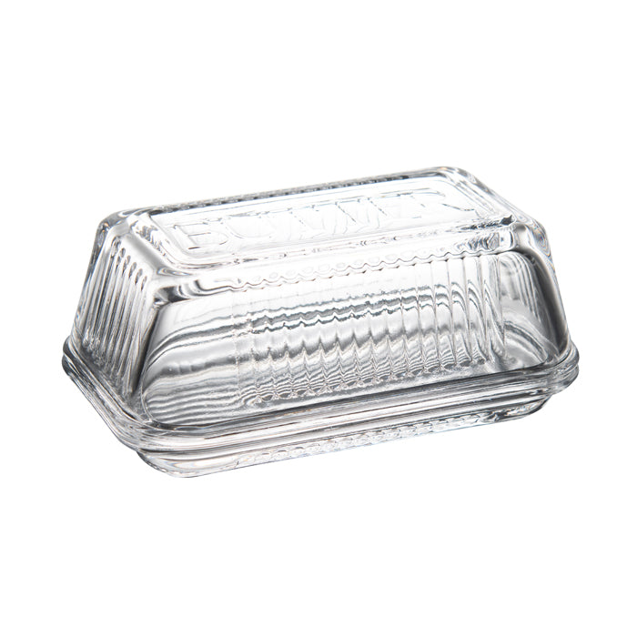 REECE GLASS BUTTER DISH