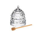 REECE GLASS HONEY JAR