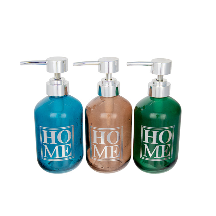 ADA HOME SOAP PUMP BROWN GREEN AQUA 3AS