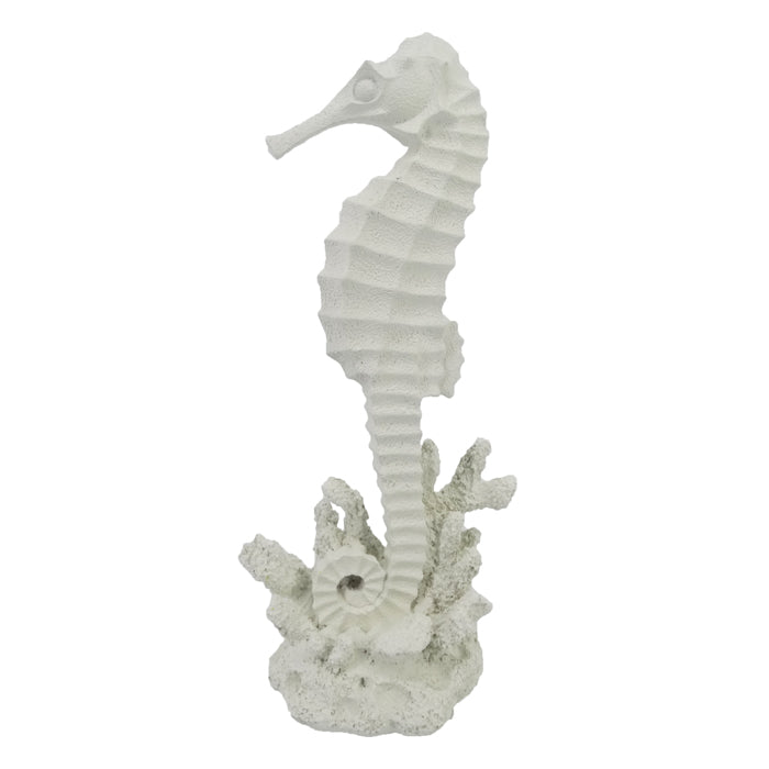 KAPRI RESIN WHTWSH SEAHORSE