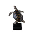 TIWI RESIN TURTLE ON BASE SML