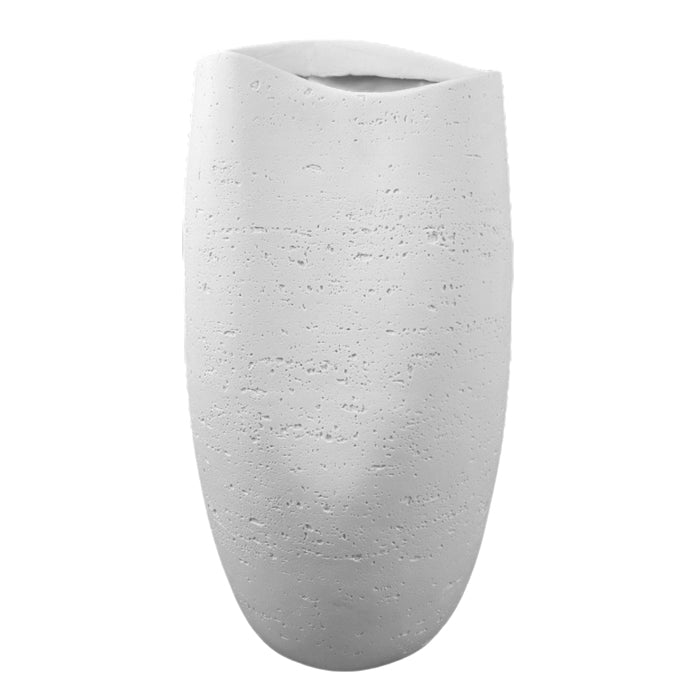 NORSE RESIN ALABASTER STONE VASE LGE