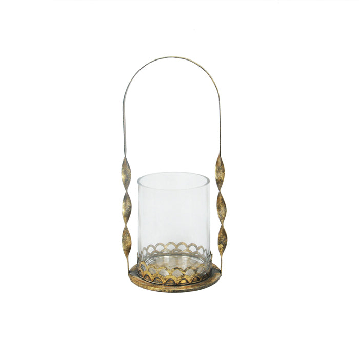 ALTO GOLD METAL LANTERN LGE
