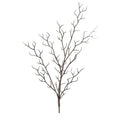 Artificial branch with a white background