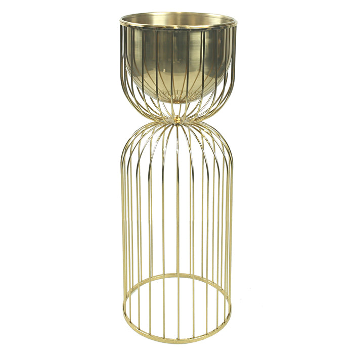 OLRIG GOLD STEEL CHAMPAGNE BUCKET LGE
