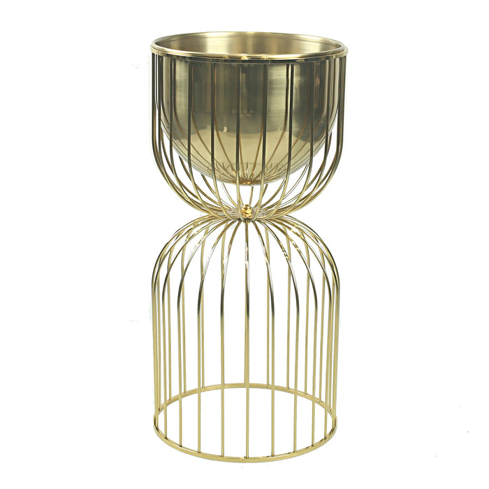 OLRIG GOLD STEEL CHAMPAGNE BUCKET SML