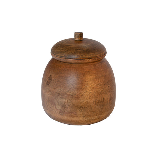 BLACKWELL TIMBER LIDDED URN