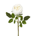 Dianna Real Touch Rose Stem White 60cm