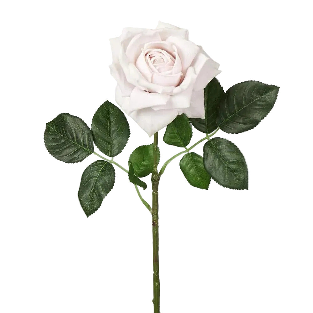 Walter Real Touch Rose Stem Soft Pink 61cm