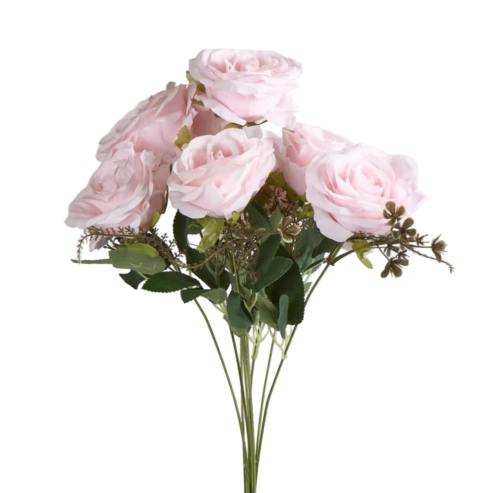 Rose Bouquet x 9 Pink