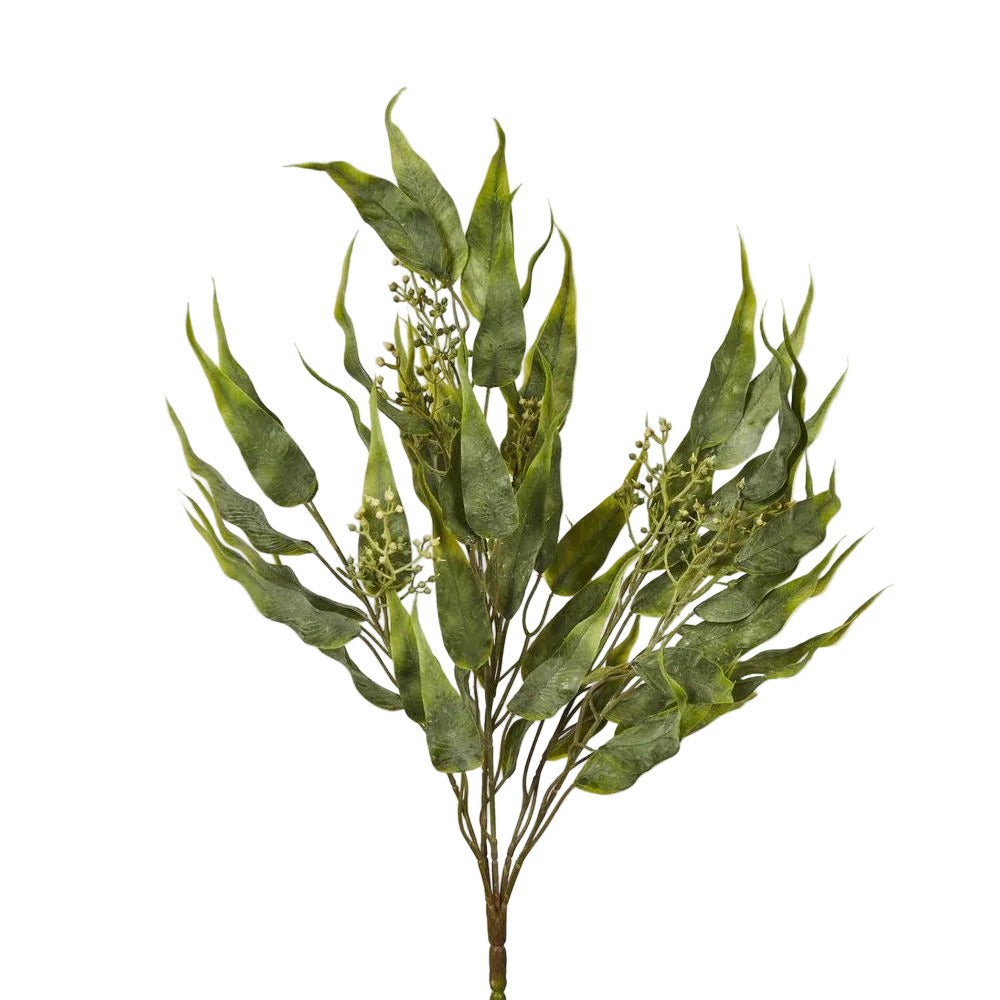 Seeded Eucalyptus Leaf Bush 53cm