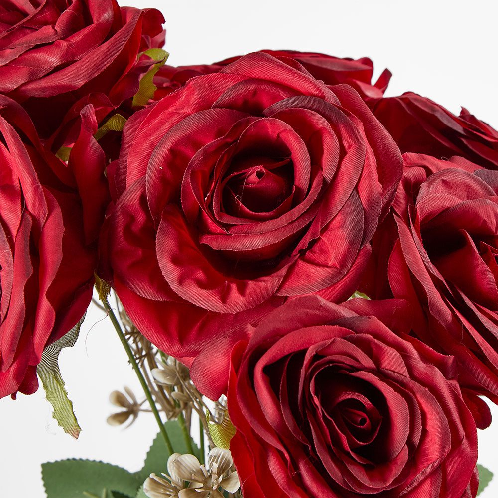 Rose Bouquet x 9 Red image 3